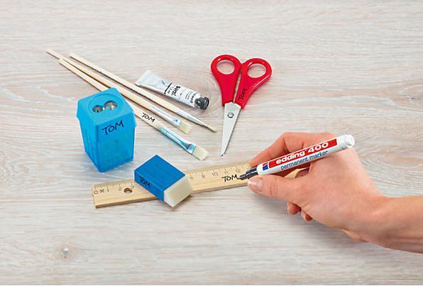 Produktbild kaiserkraft Permanentmarker edding® 400 (4x)