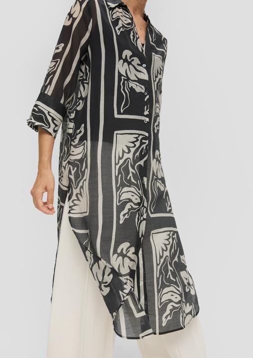 Immagine prodotto s.Oliver Bluse Leichte Longbluse aus Lyocellmix (36)