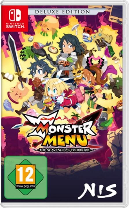 Actual product image NIS Monster Menu: The Scavenger's Cookbook - Deluxe Edition (Switch) (Switch, DE)