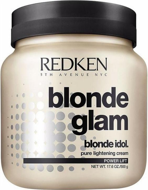 Redken Blonde Glam Lightening Cream (Blonde Icing Blonde Idol Conditioning Cream Lightener)