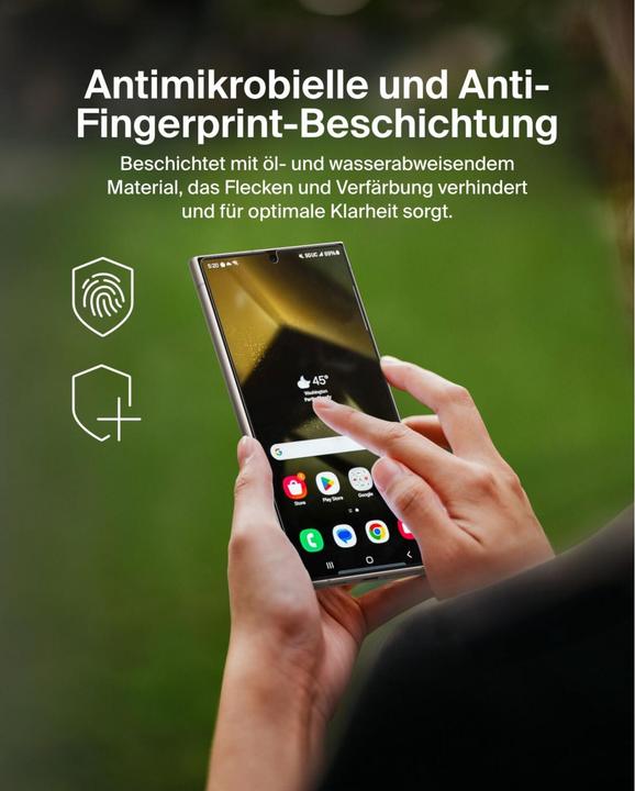 Actual product image Belkin Ovr Glass Eztray Samsung S25 Ultr (1 pcs., Samsung Galaxy S25, Samsung Galaxy S25 Ultra, Samsung Galaxy S25+)