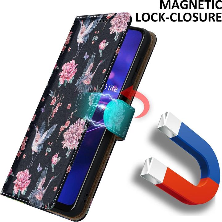 Actual product image Cadorabo Book cover with print (Mate 20 Lite)