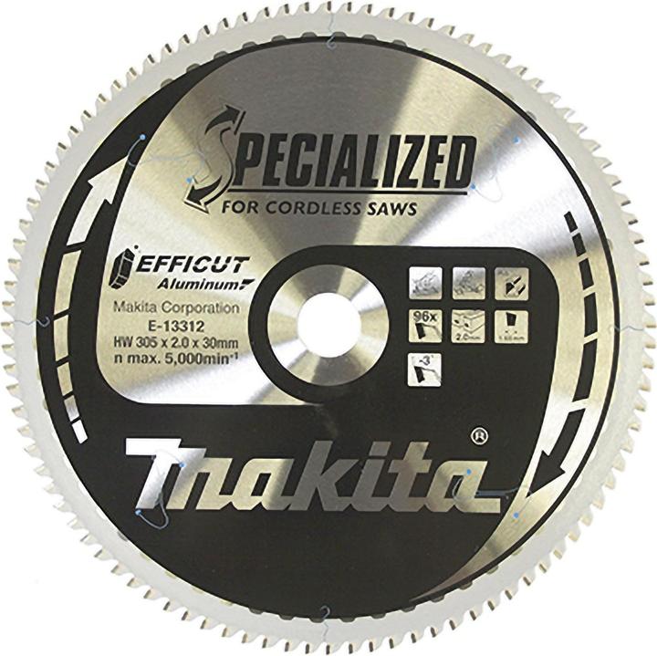 Actual product image Makita E-13312 Efficut saw blade 305x30x96Z