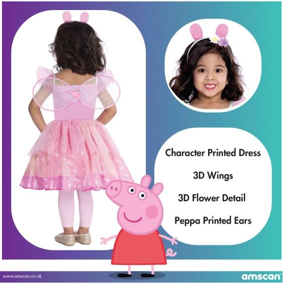 Thumbnail - Widmann Kinderkostüm Peppa Fairy Dress (92, 98)
