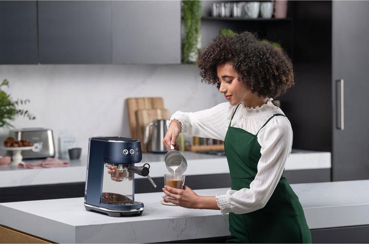 Actual product image Sage Espresso Machine - the Bambino Dark Blue (P)