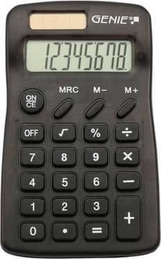 Actual product image Genie 825 Pocket calculator black