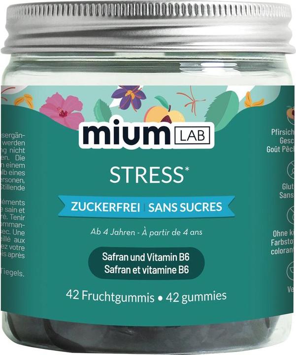 Actual product image Mium Lab Vitamingummis Stress (42 pcs., Gummies, 143 g)