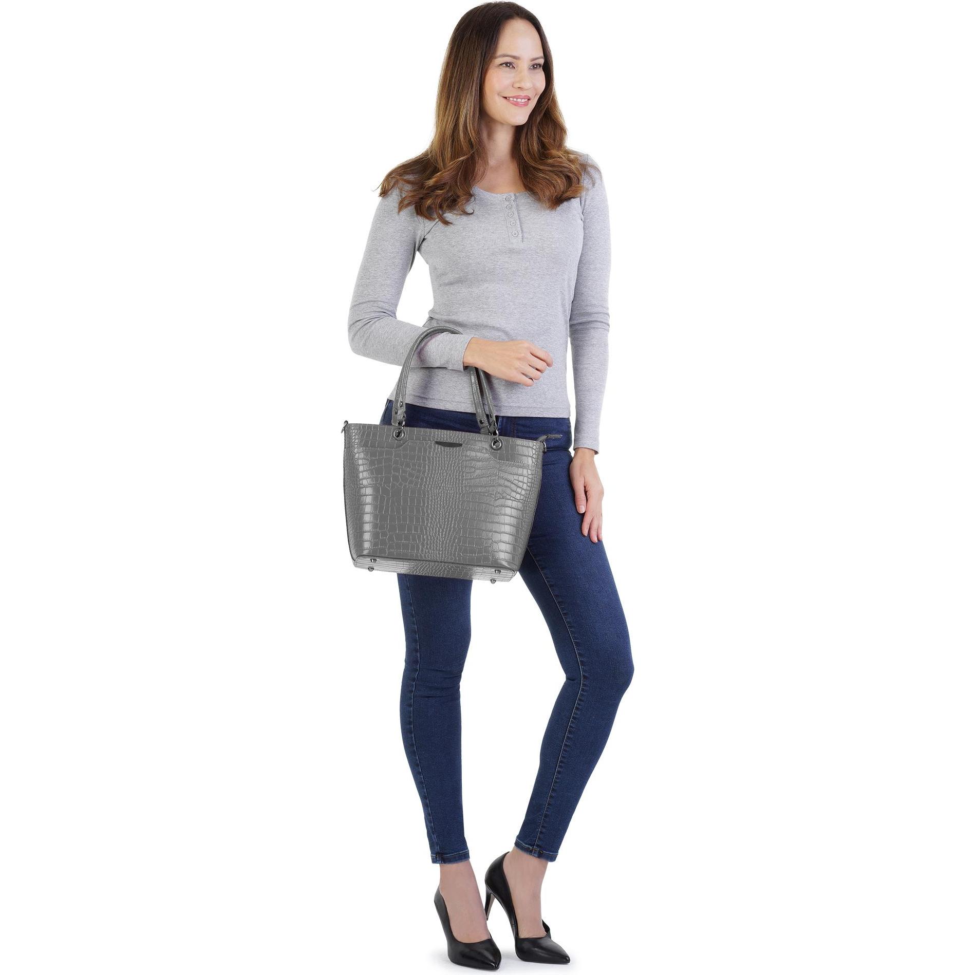 Thumbnail - Cluty, Handtasche, Handtasche, Grau