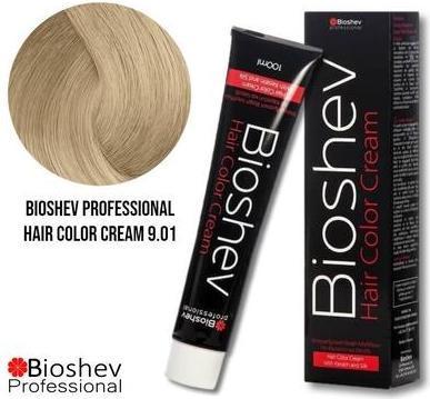 Immagine prodotto Bioshev Professional Hair Color Cream Bio-Lights - 100ml - 9.01 / Light Blond Natural Ash (9.01, Biondo chiaro cenere naturale)