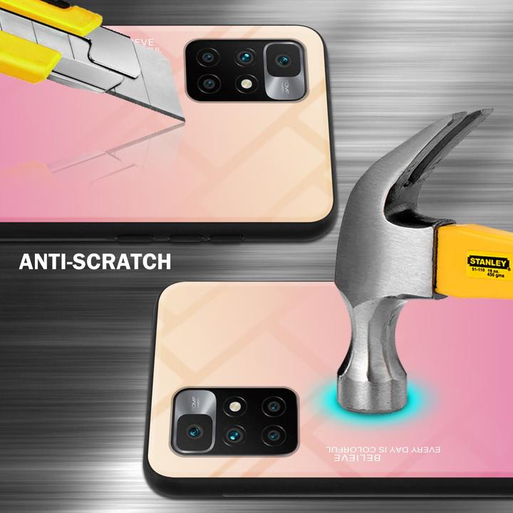 Image du produit Cadorabo TPU 2 couleurs Housse en verre (Xiaomi Redmi 10)