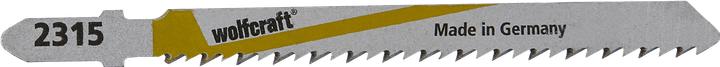 Produktbild wolfcraft 2 Stichsägeblätter HSS L=100mm T-Schaft