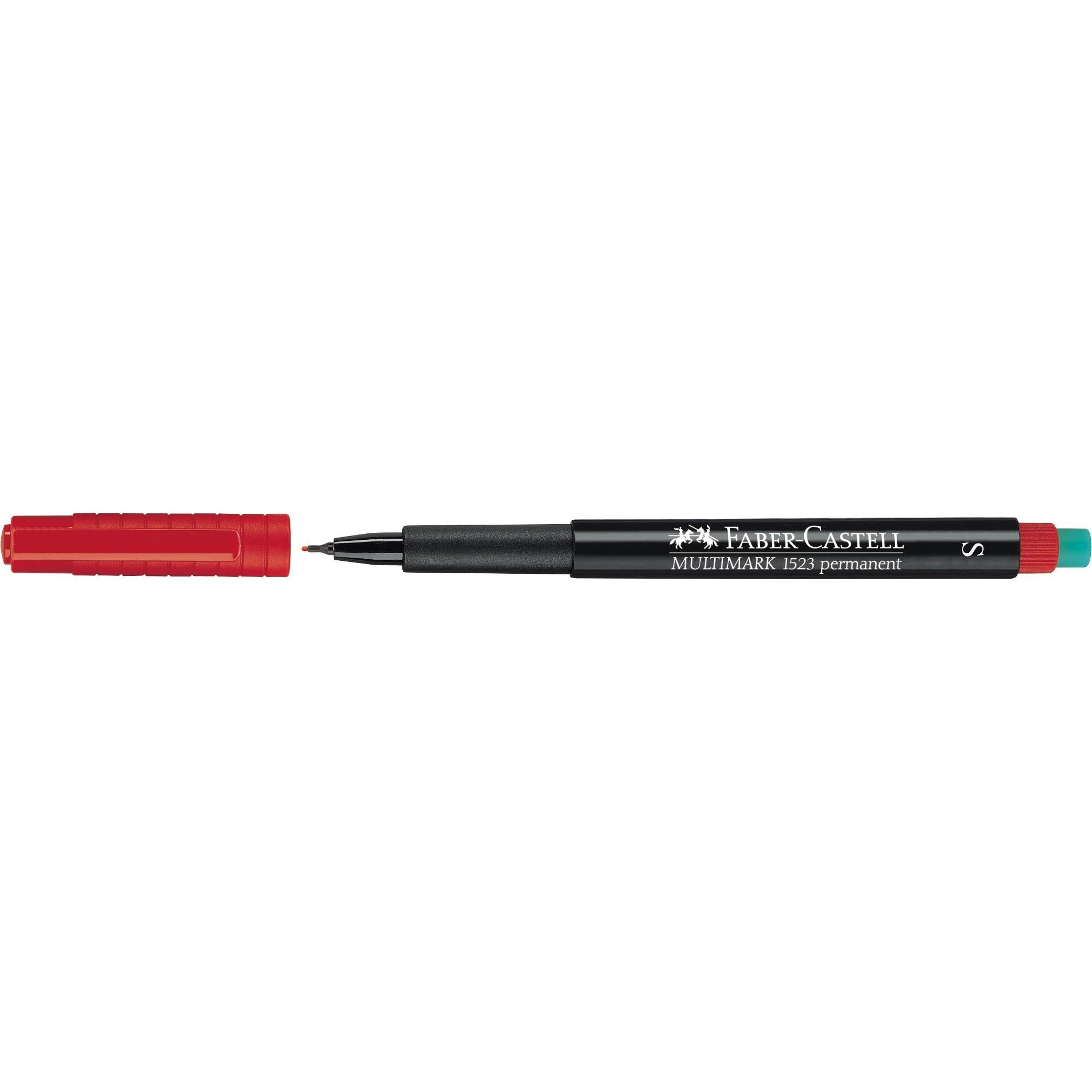 Faber-Castell, Marker, Overheadstift Multimark Permanent (Rot, 0.40 mm, 1 x)