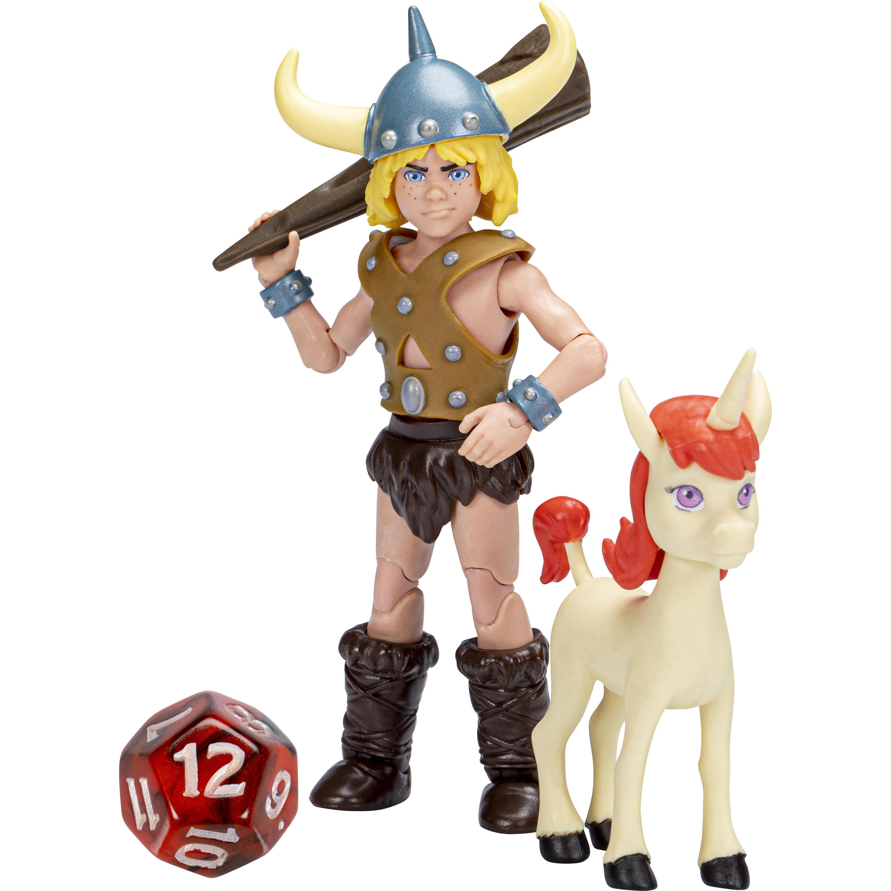 Dungeons & Dragons Cartoon Classics Bobby & Uni 2er-Pack, im Massstab von 15 cm, Action-Figuren, D&D