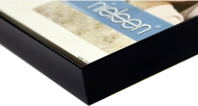 Actual product image Nielsen Frame Pixel aluminum 13x18cm black (13 x 18 cm)