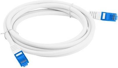 Produktbild Lanberg Patchcord Kat.6a S/Ftp Lszh Cca 2m Biały Fluke Passed (S/FTP, CAT6a, 2 m)