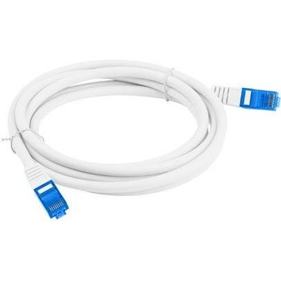 Thumbnail - Lanberg Patchcord Kat.6a S/Ftp Lszh Cca 2m Biały Fluke Passed (S/FTP, CAT6a, 2 m), Netzwerkkabel