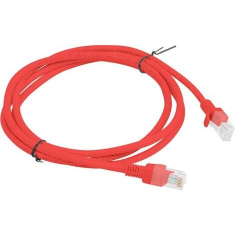 Thumbnail - Lanberg Patchcord Kat.5e Utp 1.5m Czerwony Fluke Passed 10-Pack (U/UTP, CAT5e, 1.50 m), Netzwerkkabel