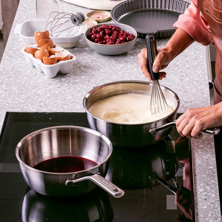 Produktbild KitchenAid Multi-Ply (Stielkasserolle, Edelstahl, 22 x 9.50 cm)