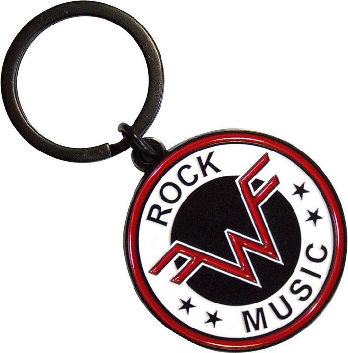 Actual product image Weezer Rock Music Emblem Keyring