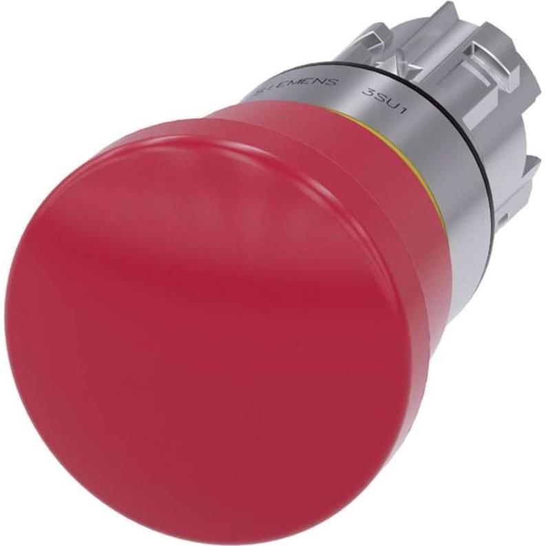 Siemens Emergency stop pushbutton, 22mm red, Taster + Schalter, Rot