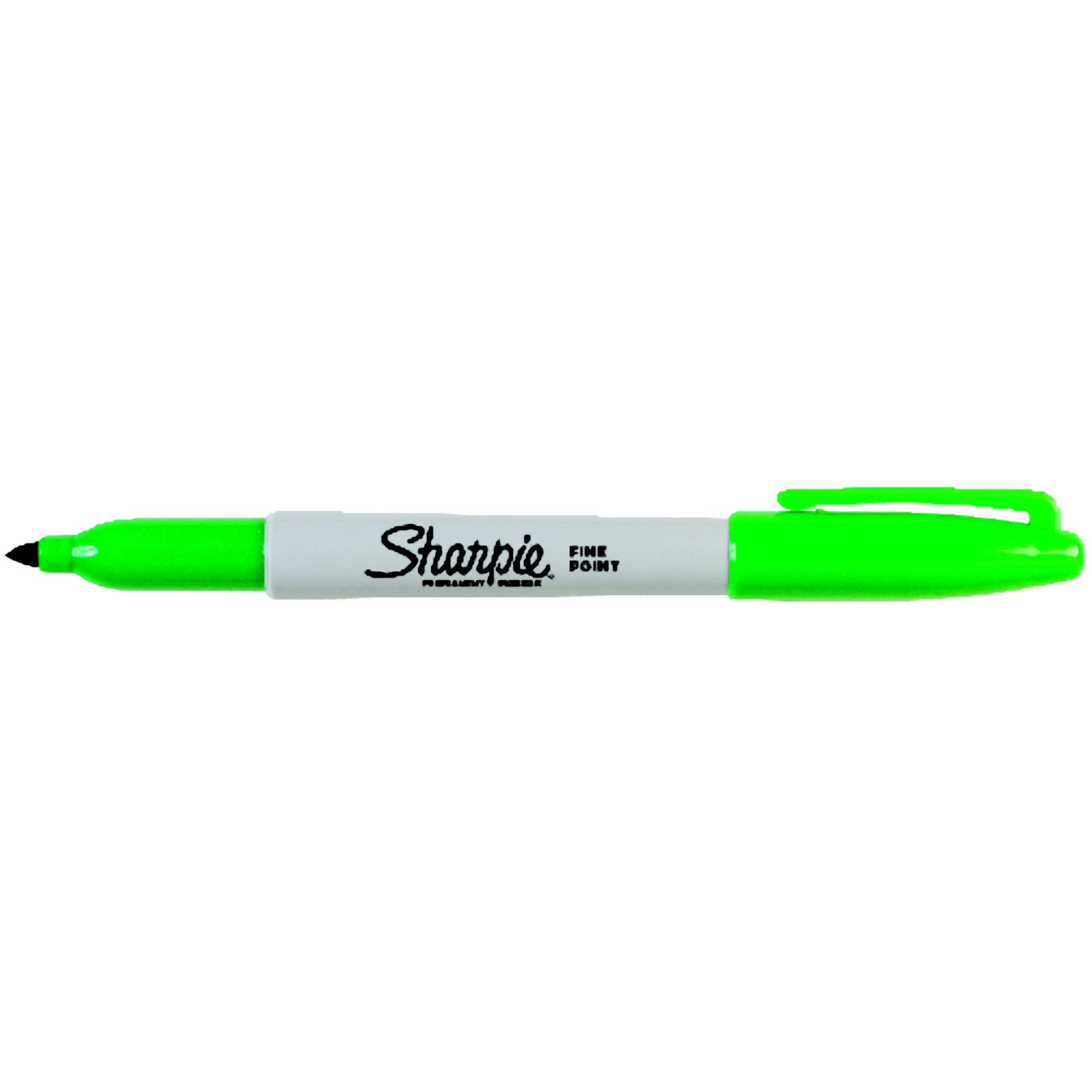 Sharpie, Marker, Permanent Marker Fine 1mm S0810960 grün (Grün, 1 mm, 1 x)
