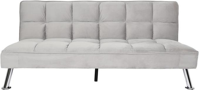 Produktbild Swisshandel24 Sofa HWC-K21, Klappsofa Couch Schlafsofa, Nosagfederung Schlaffunktion Liegefläche 187x107cm  Samt