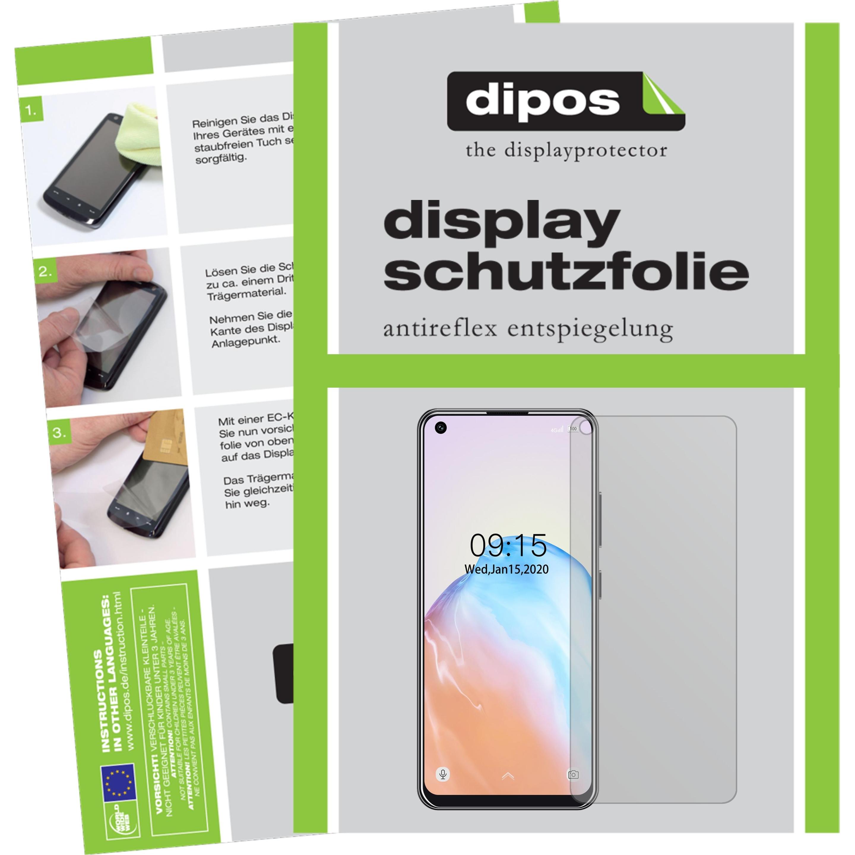 Dipos Displayschutzfolie Antireflex (6 Stück, Oukitel C18 Pro), Smartphone Schutzfolie, Transparent