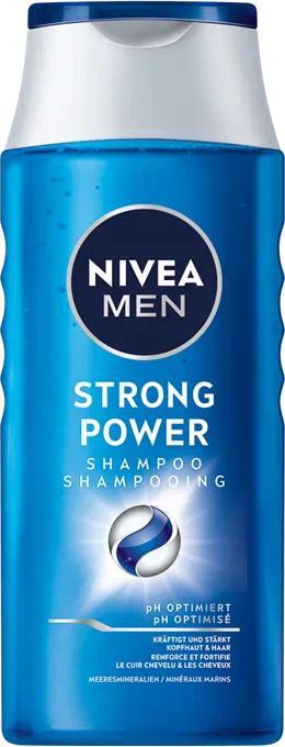 NIVEA MEN Shampoo Strong Power Multipack 6 x 250 ml (Liquid shampoo, 250 ml)