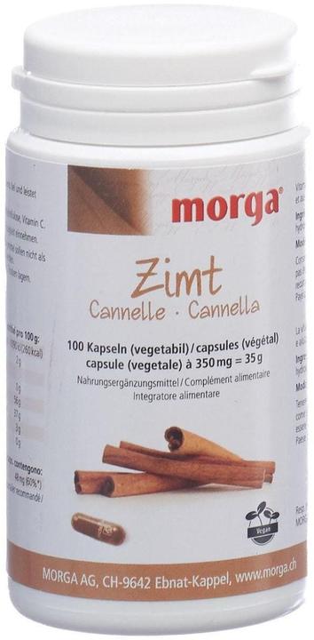 Actual product image Morga Cinnamon Vegicaps (100 pcs., Capsules, 60 g)