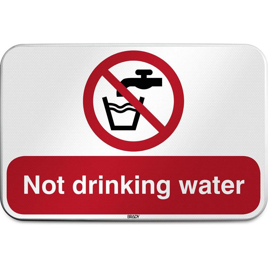 Brady, Sicherheitskennzeichnung, ISO Safety Sign - Not