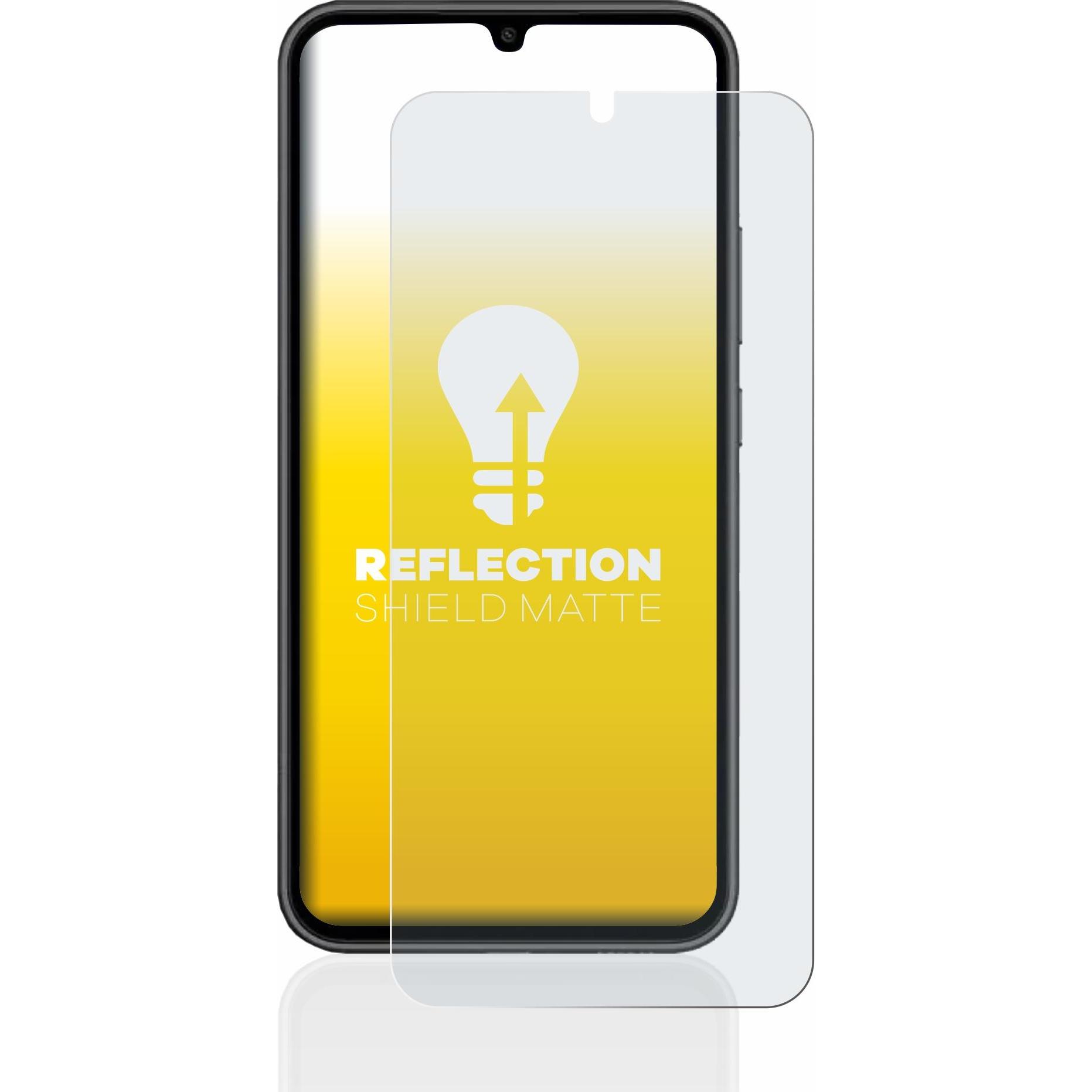 Thumbnail - upscreen Reflection Shield Displayschutz Matt (1 Stück, Samsung Galaxy A34 5G), Smartphone Schutzfolie, Grau