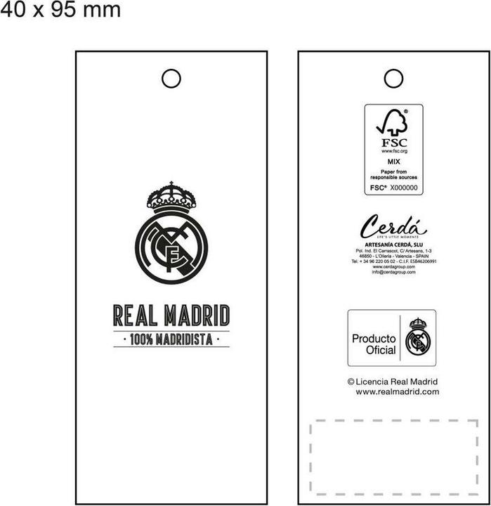 Produktbild Disney EVA Paddle Flip-Flops Real Madrid (39)