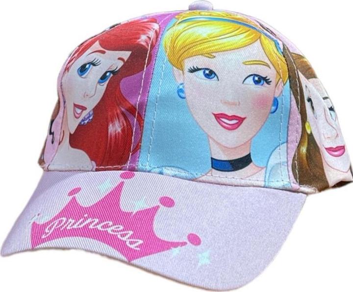 Actual product image Disney girl's printed cap princess (51, 52, 53)
