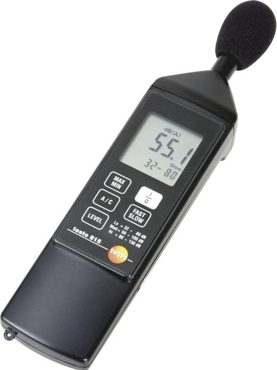 Actual product image Testo Sound Level Meter 815 31.5
