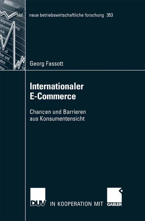 Produktbild Internationaler E-Commerce (Deutsch, Georg Fassott, 2007)