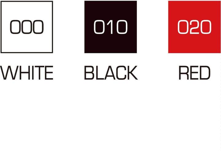 Actual product image Zig Marker Posterman Biggie (White, Black, Red, 50 mm, 3 x)