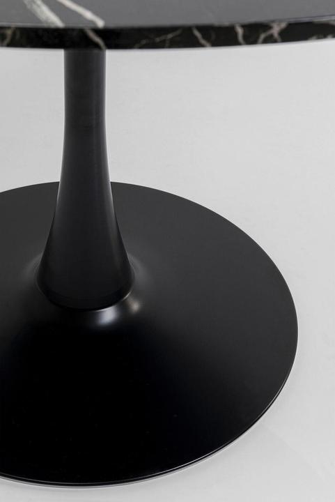 Immagine prodotto Kare Design Tavolo Schickeria Marmo Nero Ø110cm (110 x 110 x 74 cm)