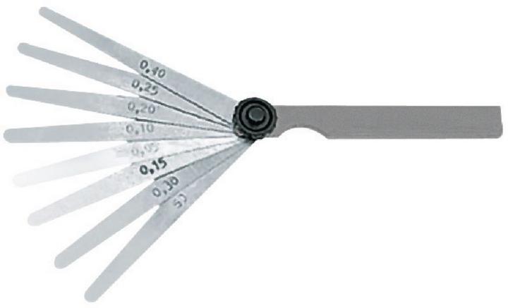 Neriox Fühlerlehre 13 Blatt 0.05...1.00 (10 cm)