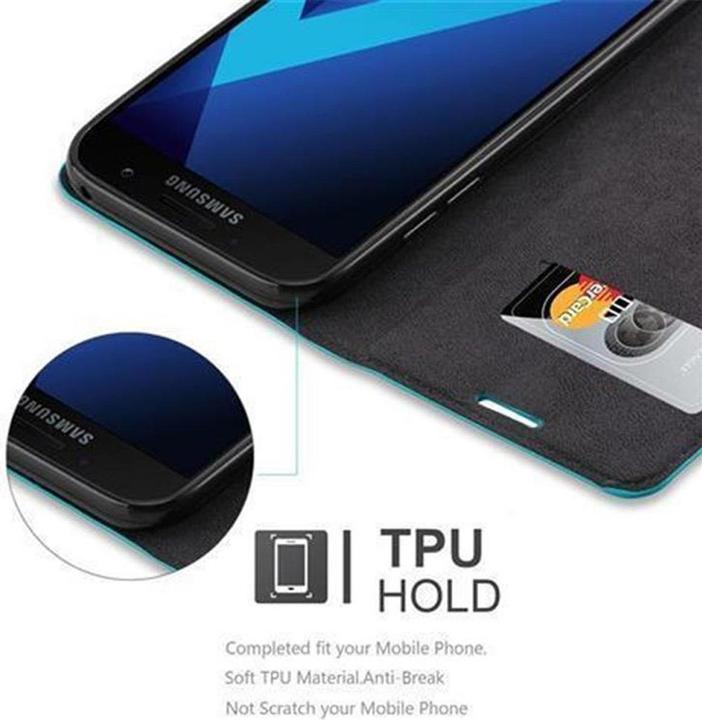 Actual product image Cadorabo Book Invisible Magnet Cover (Samsung Galaxy A3 (2017))