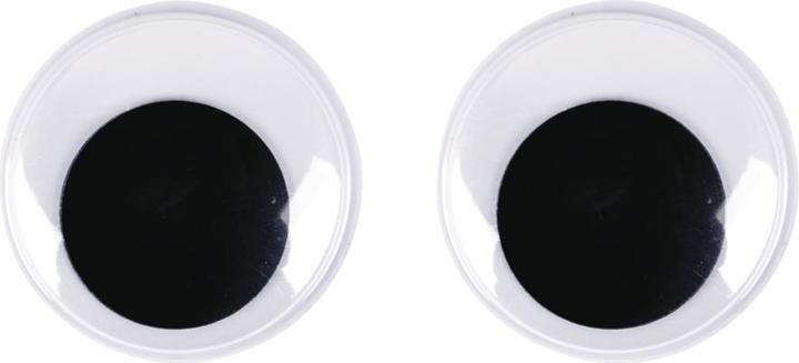 Actual product image Rayher Plastic wiggle eyes for gluing