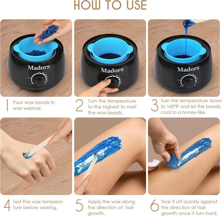 Produktbild Madors Haarentfernung Waxing Set (55 x)