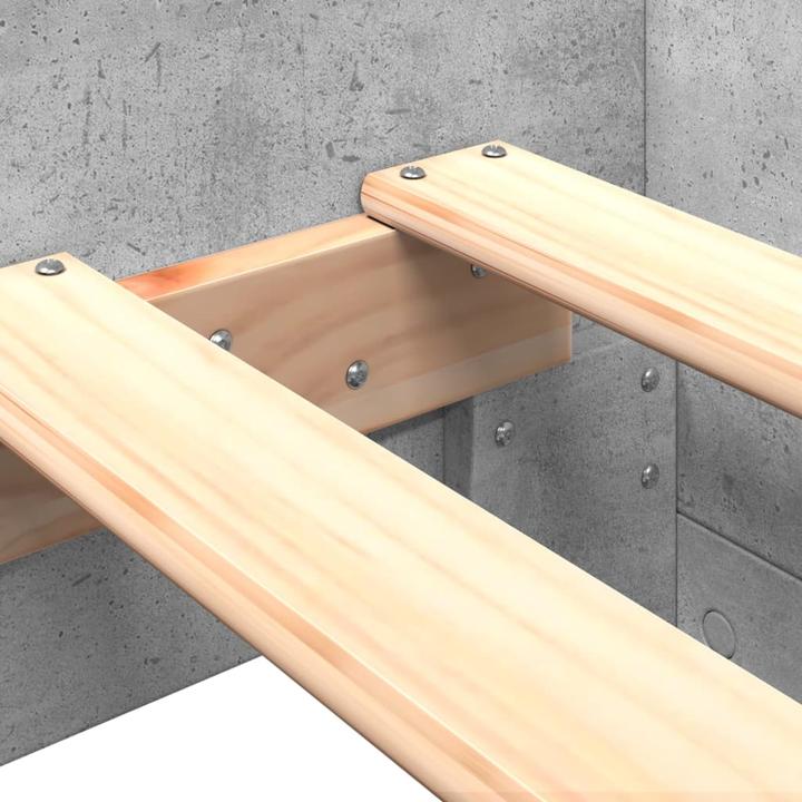 Actual product image vidaXL Bedstead (75 x 190 cm)