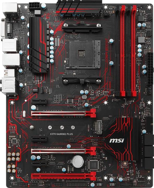 Produktbild MSI X370 Gaming Plus (AM4, AMD X370, ATX)