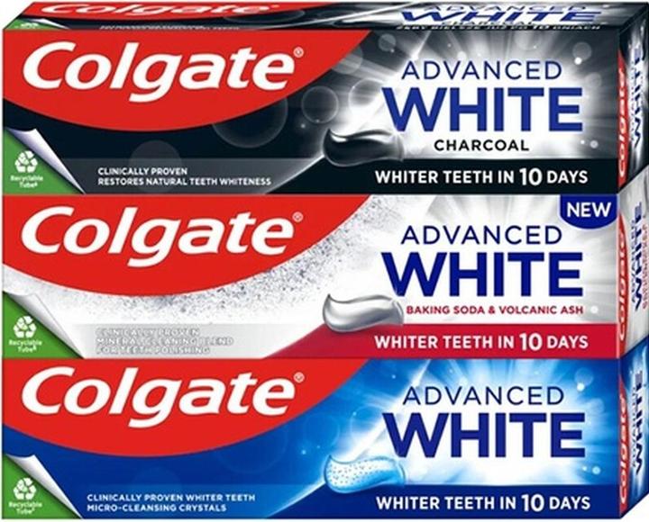 Produktbild Colgate Advanced Mix Trio Whitening Toothpaste Set - 3 X 75 Ml