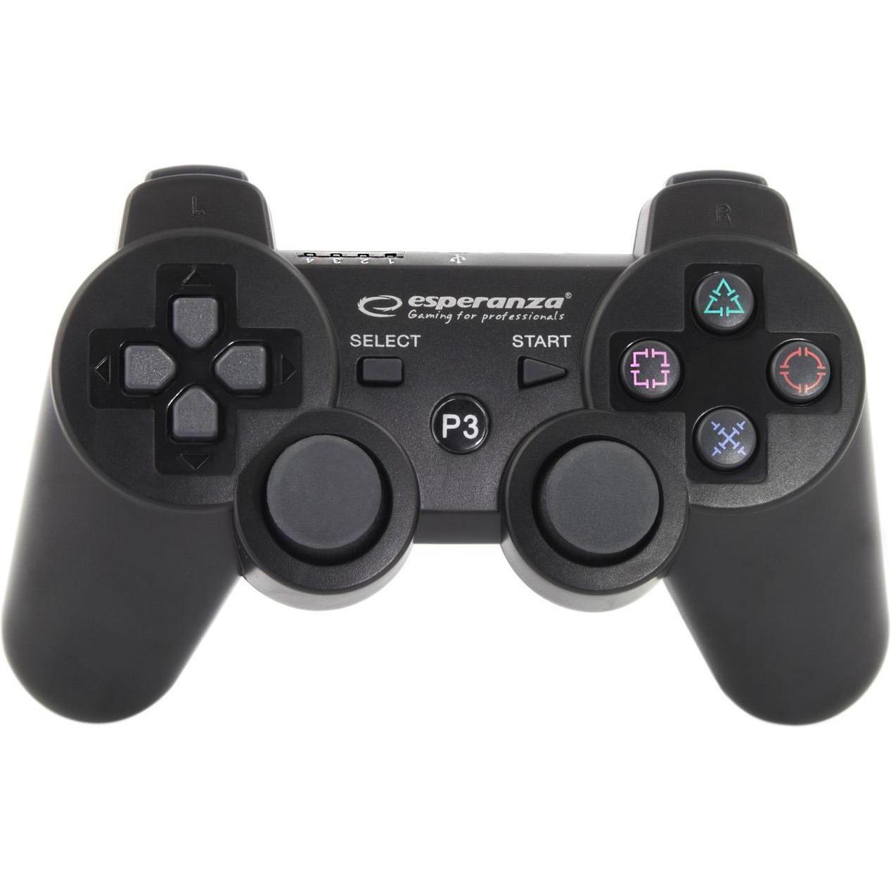 Esperanza EGG109K (PS3), Gaming Controller, Schwarz