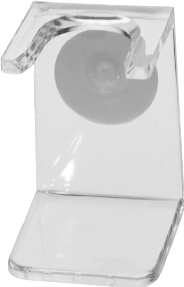 Produktbild Rasierpinselhalter, Kunststoff Glashell, Höhe: 7,5 cm (Rasierpinsel)