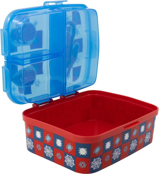 Produktbild Stor Spider-Man "Midnight Flyer" - XL Lunchbox mit Fächern
