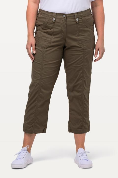 Produktbild Ulla Popken 7/8-Cargohose, Krempelriegel, Komfortbund (56)