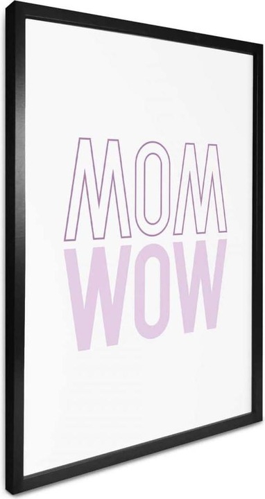 Produktbild Trenddeko Mom is just a reflection of wow (24 x 30 cm)