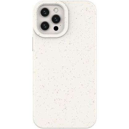 ECO iPhone 12 Pro Max Custodia in silicone Cover Phone Shell (Apple iPhone 12 Pro Max), Cover smartphone, Bianco